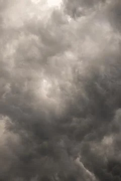 Storm day, dramatic clouds layout wallpaper Stock Photos