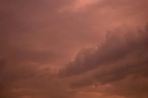 Storm day, dramatic clouds layout wallpaper Stock Photos