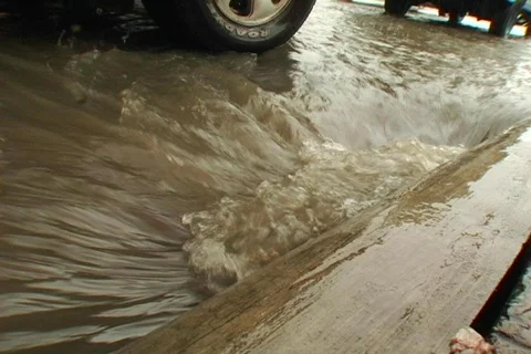 Storm drain Stock Footage 491995