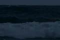 Storm Fiona - night stormy seas and waves at night 1 Footage