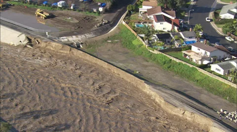 Storm Flooding Rebuilding Stock Footage 37389894