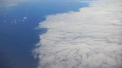 Storm Front Aerial Stock Footage 10829241