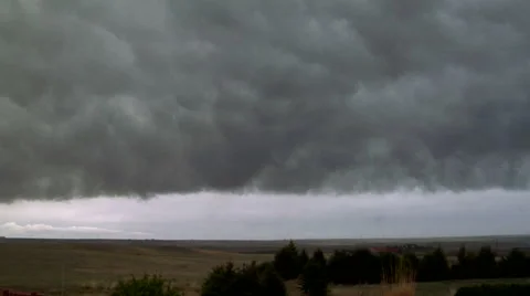 Storm Front Stock Footage 54740480