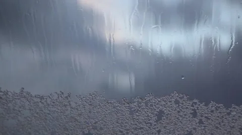 Storm with hail from pulling through Stock Footage 47585605