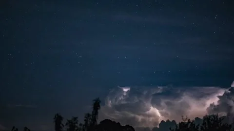 Storm on the horizon 스톡 동영상 194038258