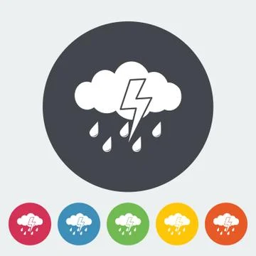 Storm icon Stock Illustration