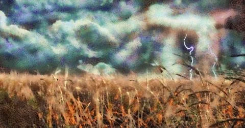 Storm Stock Illustration