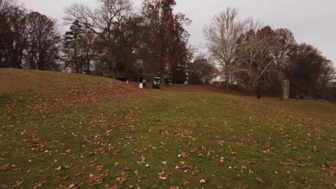Storm King Art Center in Orange County, NY Outdoor Sculpture, Art Stock Footage 243402687