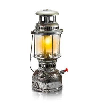 Storm lantern isolated Stock Photos