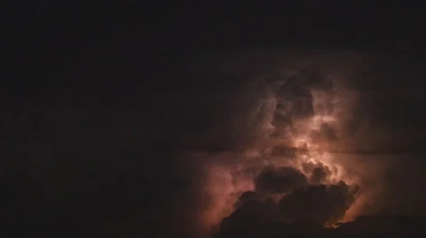 Storm light to night Stock Footage 51813921