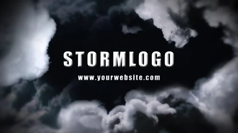 Storm Logo Reveal Stock After Effects