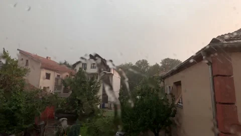 A storm in the middle of summer Stock Footage 139113708