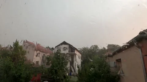 A storm in the middle of summer Stock Footage 139114149