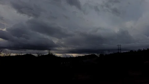 Storm moving in. Stock Footage 120584188