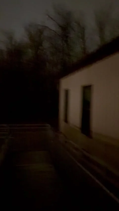 Storm Moving Through Poplar Bluff, Poplar Bluff, Missouri, USA - 14 Mar 2025 Stock Footage 304450089