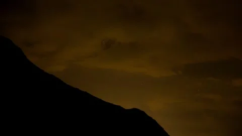 Storm at night Stock Footage 242505072