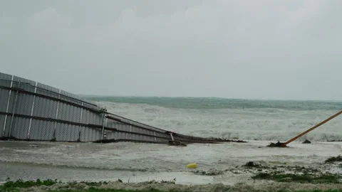 Storm Ocean 002 Stock Footage 340844598
