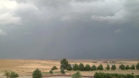 Storm Over Stock Footage 54746931