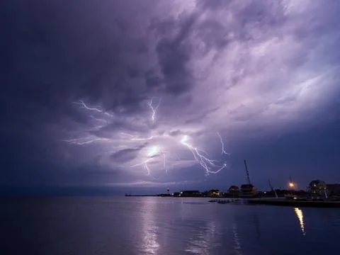 Storm over Rodanthe Stock Photos