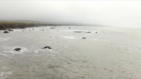 Storm on the Pacific, Stock Footage 98470447