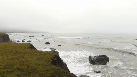 Storm on the Pacific, Stock Footage 98470781