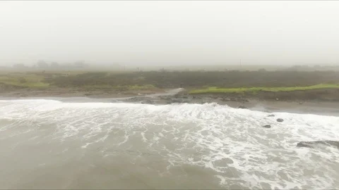 Storm on the Pacific, Video stock 98470859