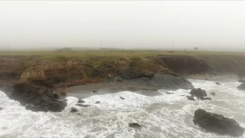Storm on the Pacific, Video stock 98471094