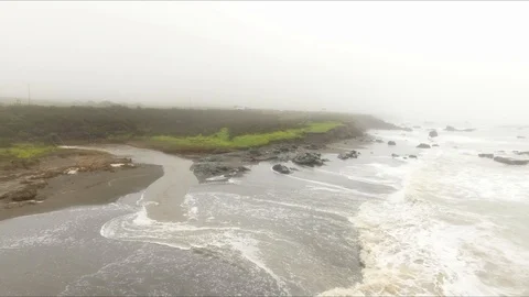 Storm on the Pacific, Stock Footage 98471514