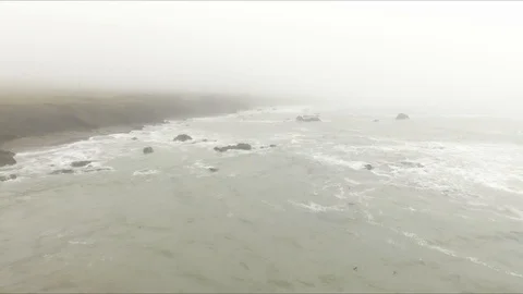 Storm on the Pacific, Stock Footage 98471539
