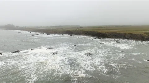 Storm on the Pacific, Video stock 98471603