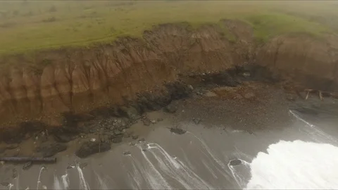 Storm on the Pacific, Video stock 98472038