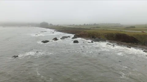 Storm on the Pacific, Stock Footage 98472454
