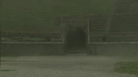 Storm in Pompei 2 Video stock 791153