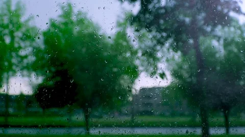 Storm, rain drops,  background Stock Footage 78168437