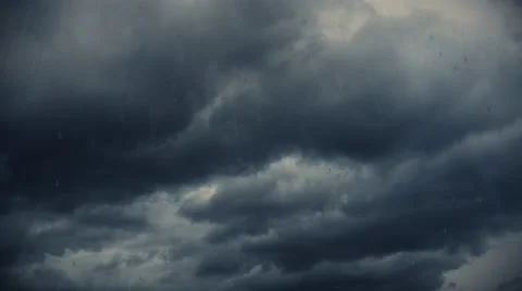 Storm with rain on the glass Stock Footage 53040417