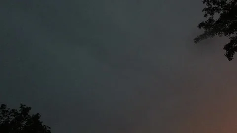 Storm Rolling into Dusk 库存影片 168378729