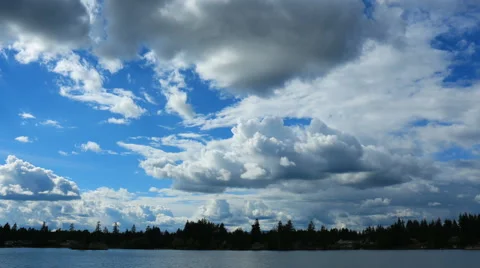 Storm Rolls In Time Lapse Stock Footage 67721543