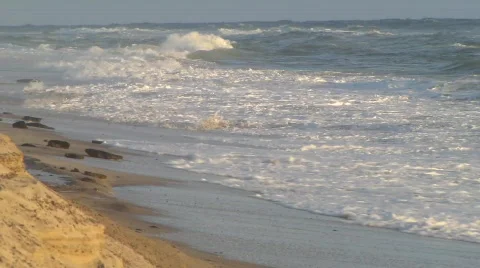 Storm at the sea Stock Footage 773696