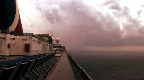 Storm at sea Stock Footage 12417065