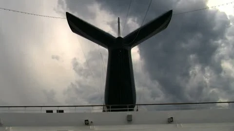Storm at sea Stock Footage 12419477