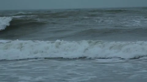 Storm in sea 動画素材 18096160