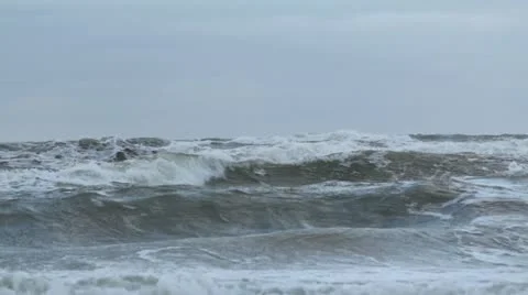 Storm in sea Stock Footage 18102978