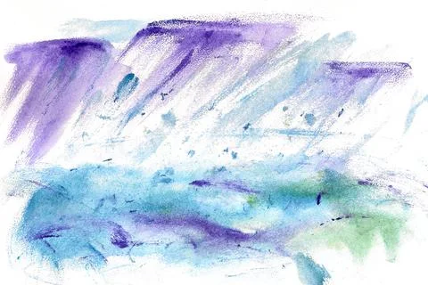 Storm on the sea Stock Illustration