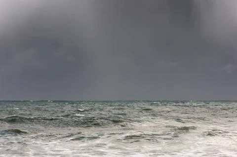 Storm on the sea Stock Photos