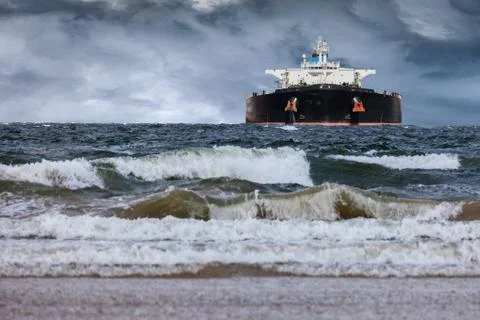 Storm at sea Stock Photos