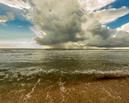Storm at sea Stock Photos
