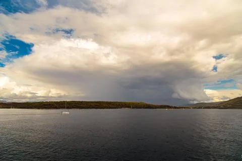 Storm in the sea of Split Stock Photos