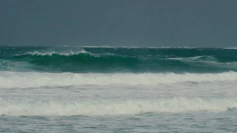 Storm sea wave 2 Stock Footage 131060329