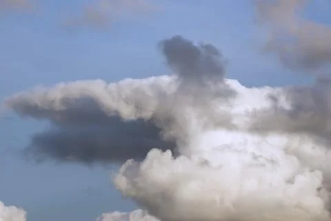 Storm shaped clouds Stock Photos