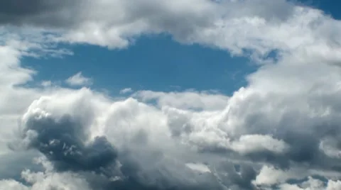 Storm Sky Stock Footage 7763216